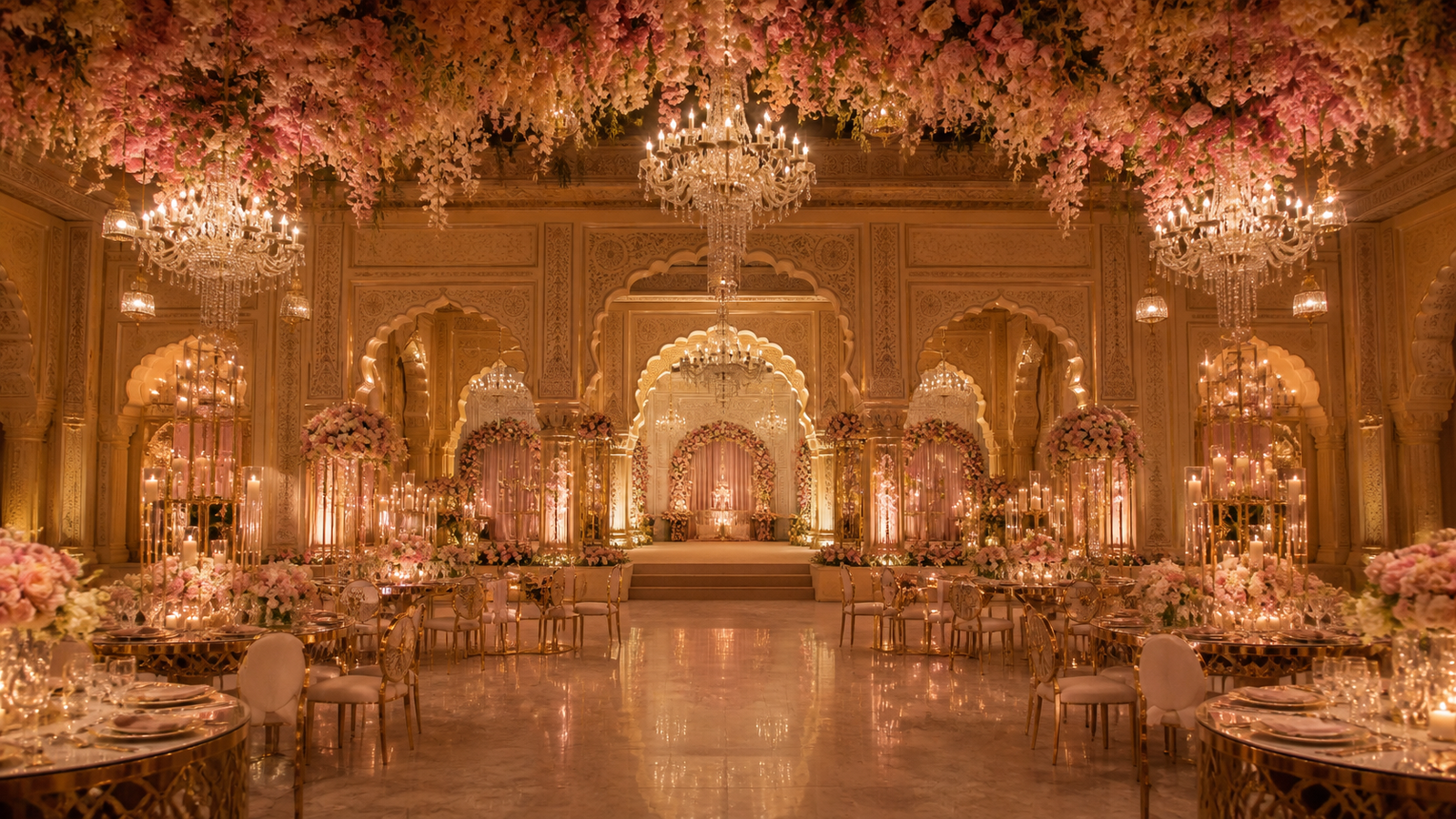 Luxury wedding decoration in Jaipur